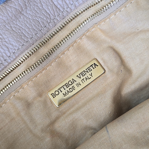 BOTTEGA VENETA Woven Fabric and Leather Hobo Bag REFURB - Picture 10 of 10